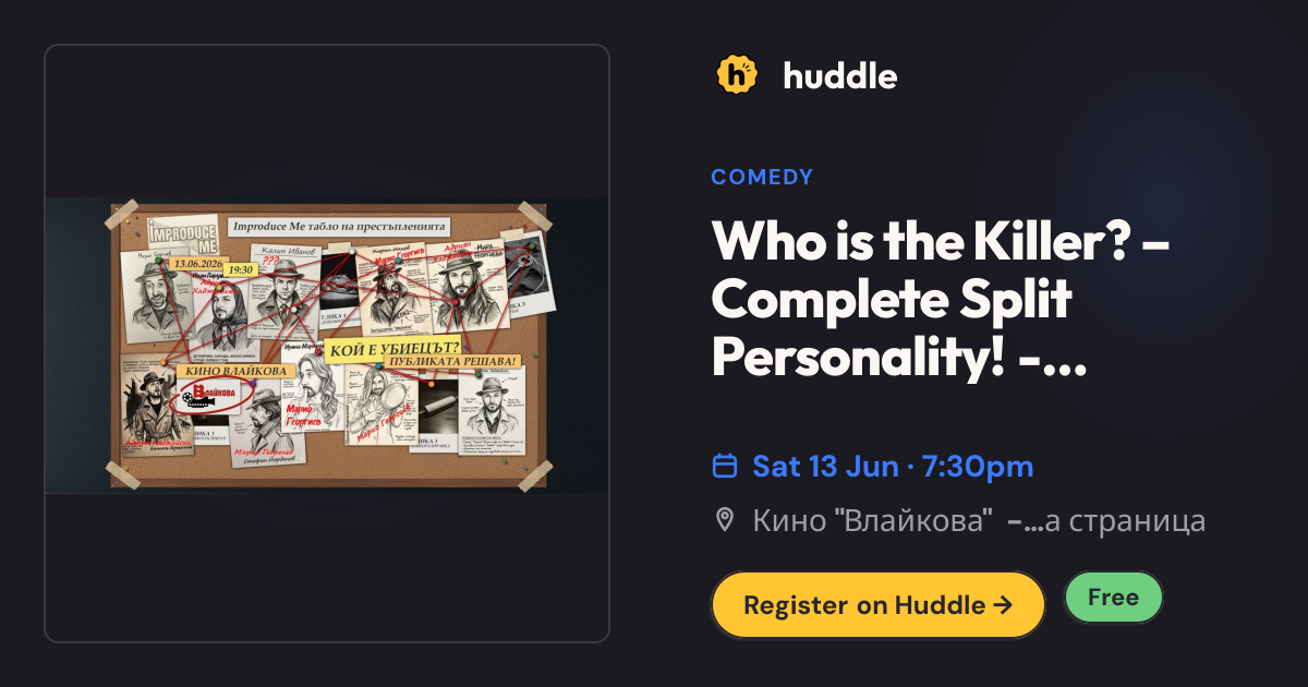 Who is the Killer? – Complete Split Personality! - Improvised ...